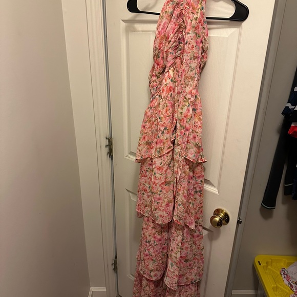 ASTR the label Brinley Floral Tiered Halter Dress - Picture 11 of 11